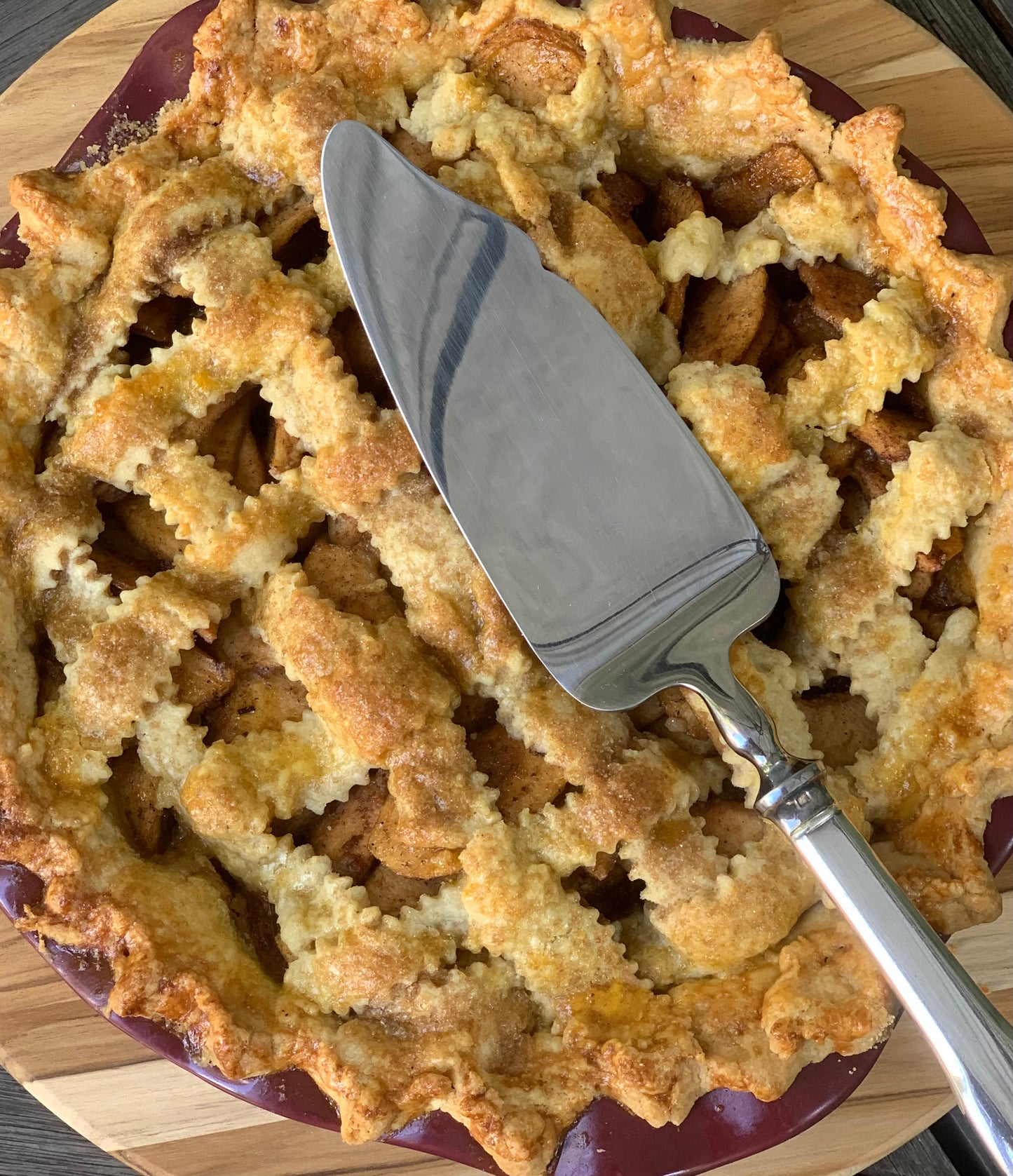 Pie de manzana