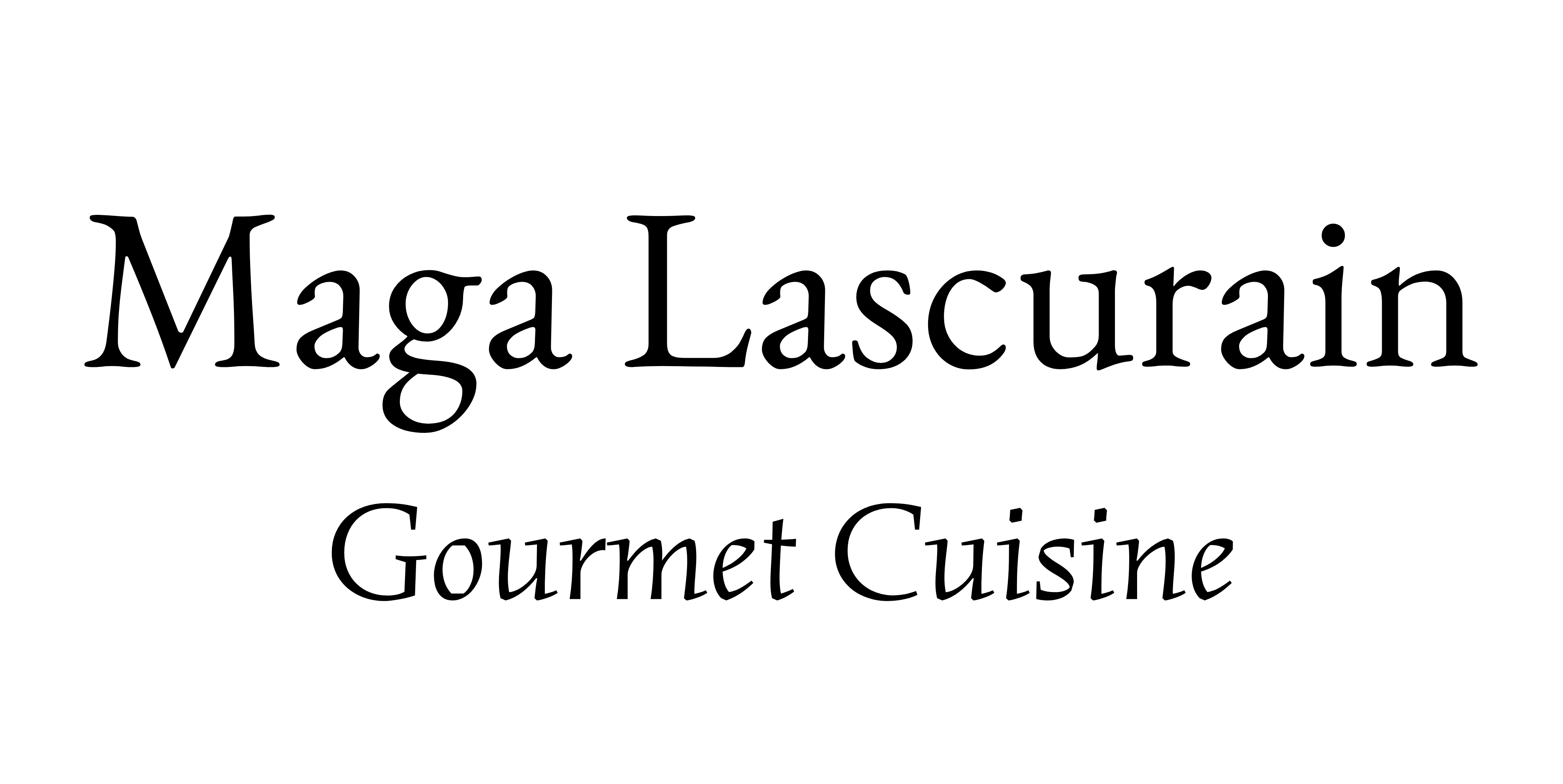 Logo de Maga Lascurain Gourmet Cuisine