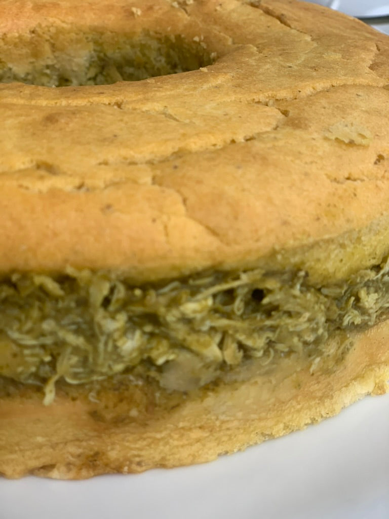 Tamal de cazuela verde