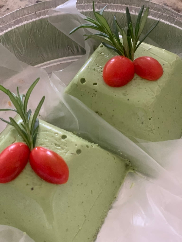 Mousse de cilantro