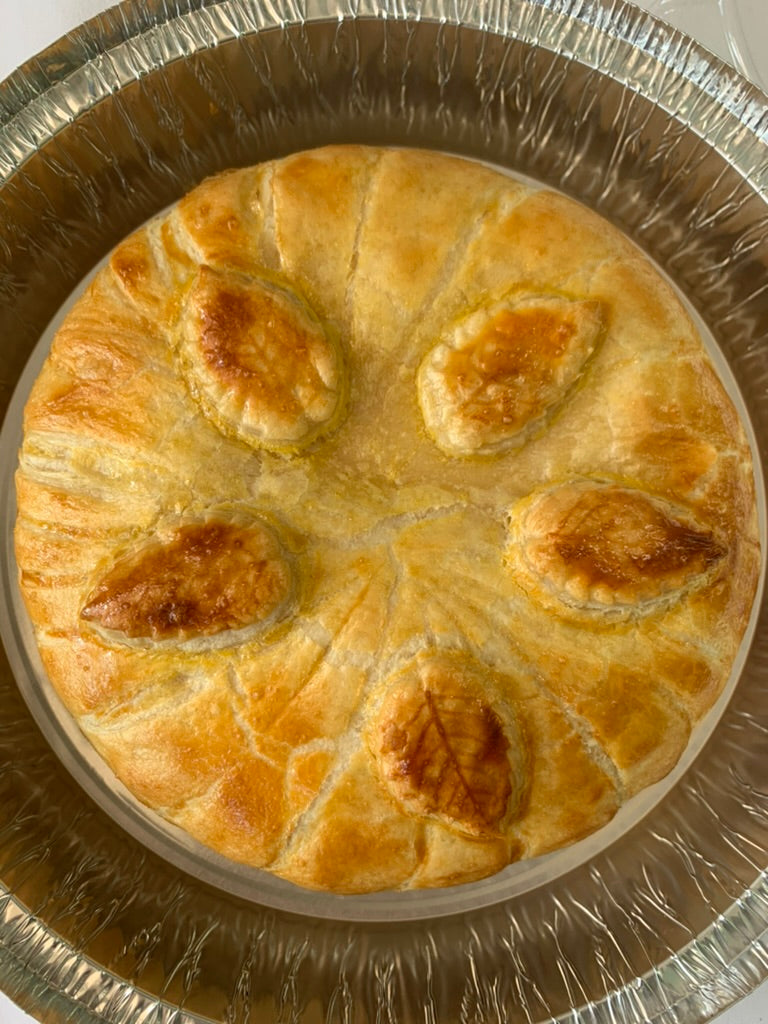Queso Brie en hojaldre