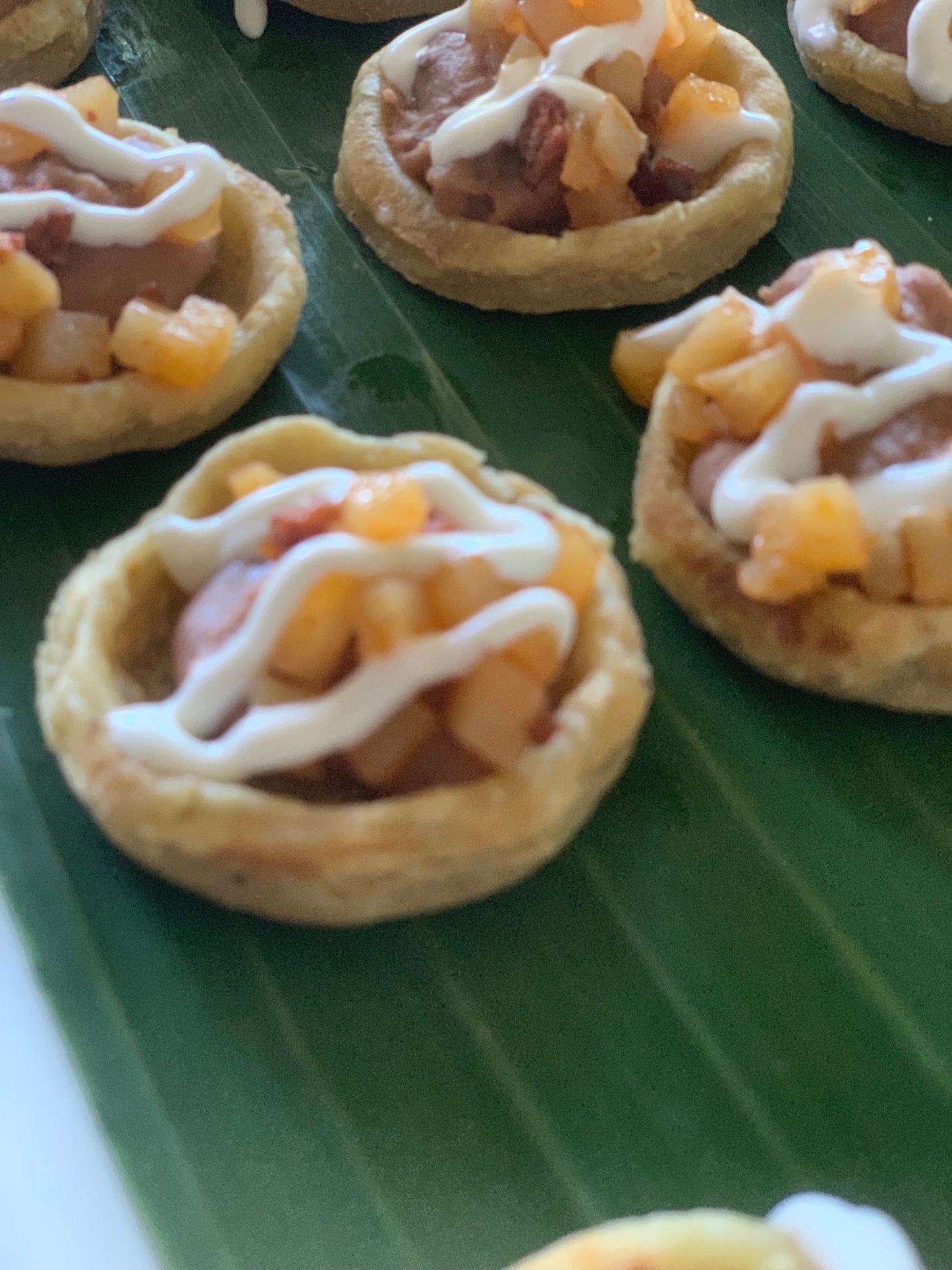 Mini Sopes Rellenos de Chorizo y Papa