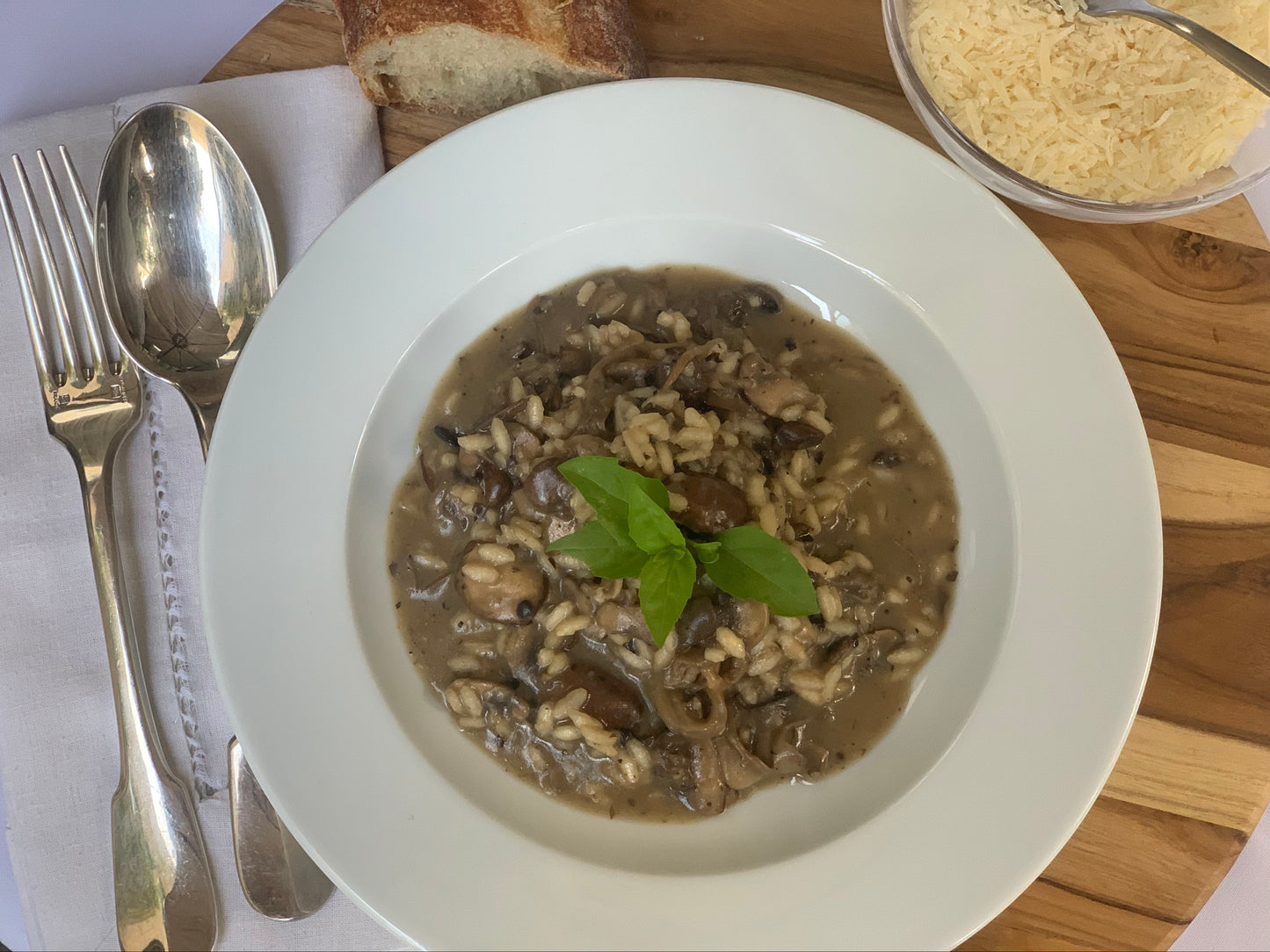 Risotto de hongos