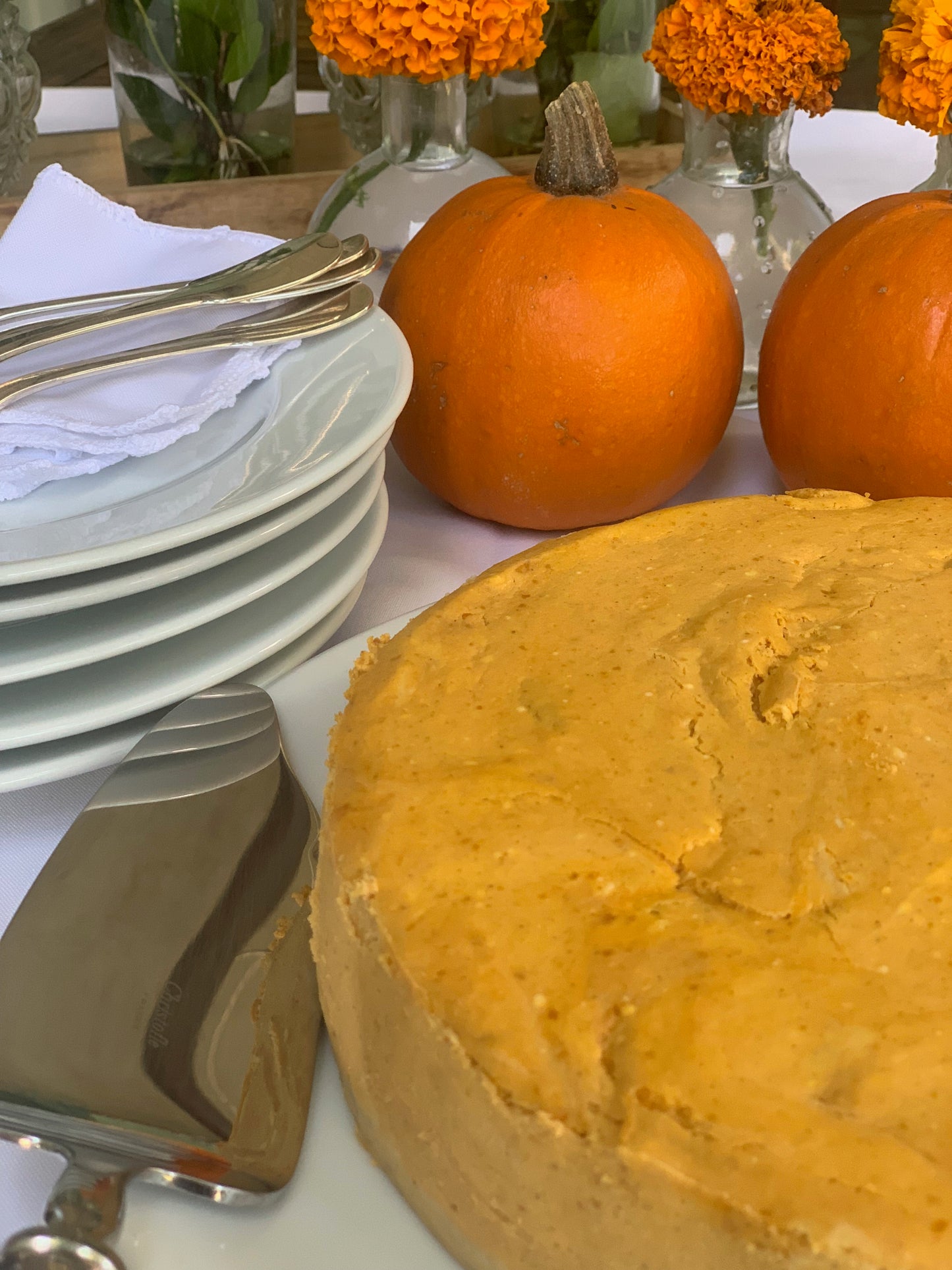 Cheesecake de Calabaza