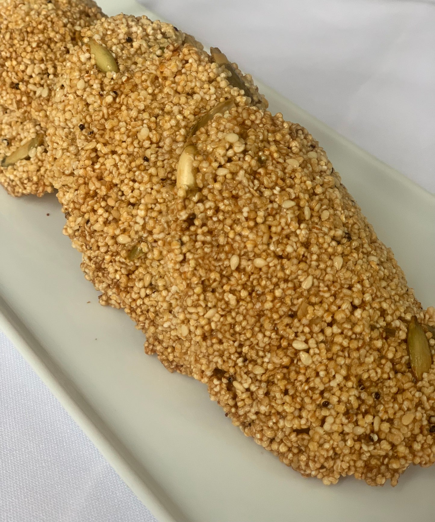 Dulces tejas de amaranto, perfecto postre saludable