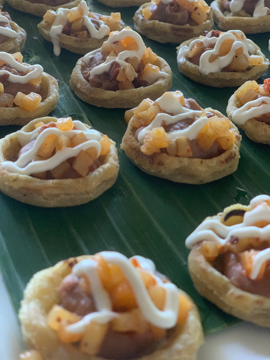 Mini Sopes Rellenos de Chorizo y Papa