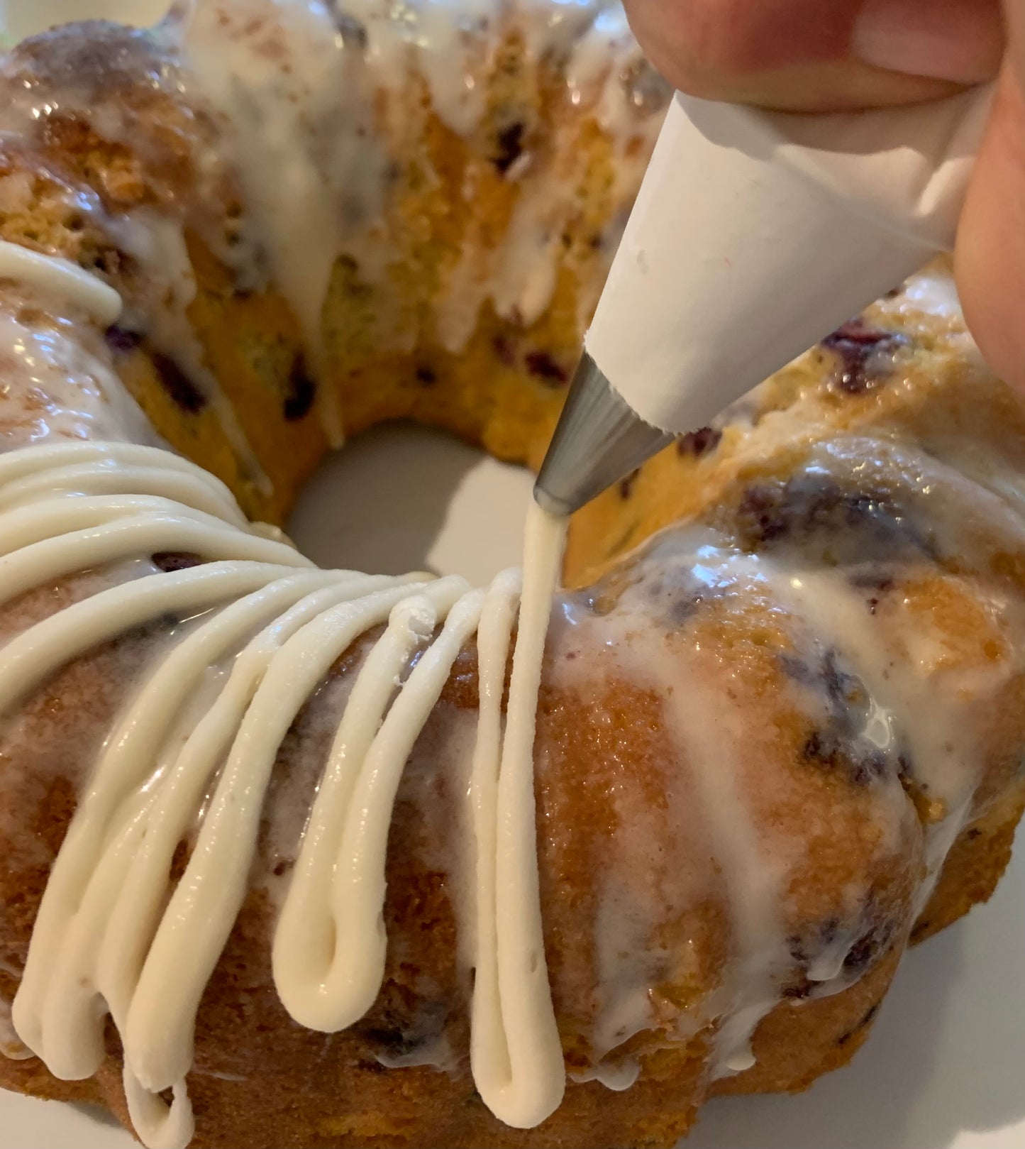 Panqué de blueberry