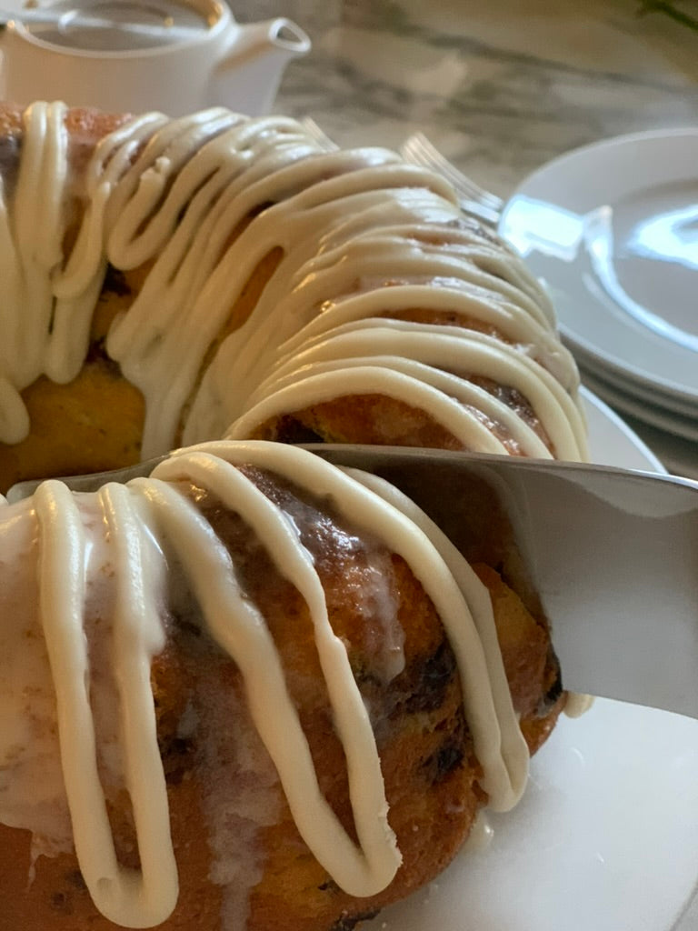 Panqué de blueberry
